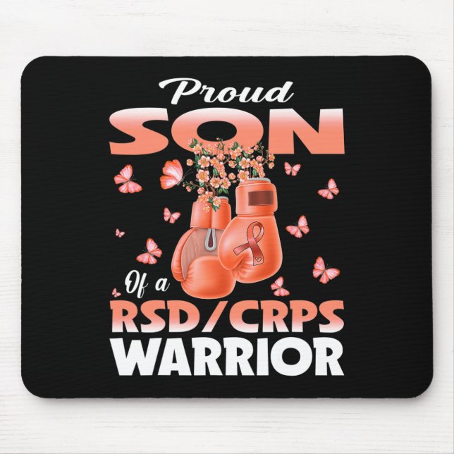 Stolzer Sohn eines Rsd Crps Krieger-Bewusstsein Bo Mousepad (Vorne)