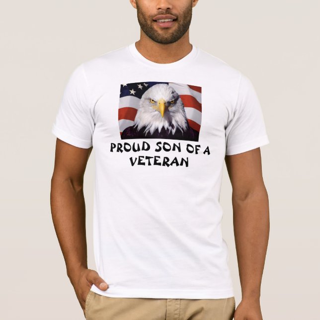 STOLZER SOHN EINES VETERANEN-T - SHIRT (Vorderseite)
