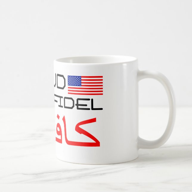 Stolzer Ungläubiger! Kaffeetasse (Rechts)