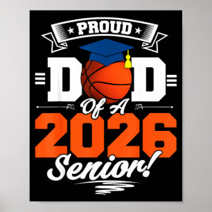 Stolzer Vater 2026 Senior Basketball Illustration Poster
