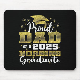 Stolzer Vater Abschlussklasse 2025 Krankenpflegeri Mousepad