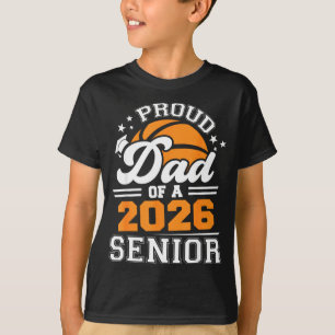 Stolzer Vater Basketball Senior 2026 Design T-Shirt