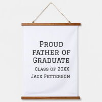 Stolzer Vater der Graduiertenklasse von 20XX fügen