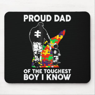 Stolzer Vater des härtesten Jungen, den ich kenne Mousepad