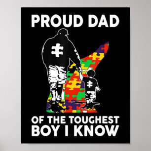 Stolzer Vater des härtesten Jungen, den ich kenne  Poster