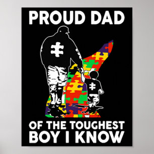 Stolzer Vater des härtesten Jungen, den ich kenne  Poster
