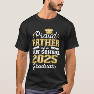 Stolzer Vater des Jurastudenten der Abschlussklass T-Shirt