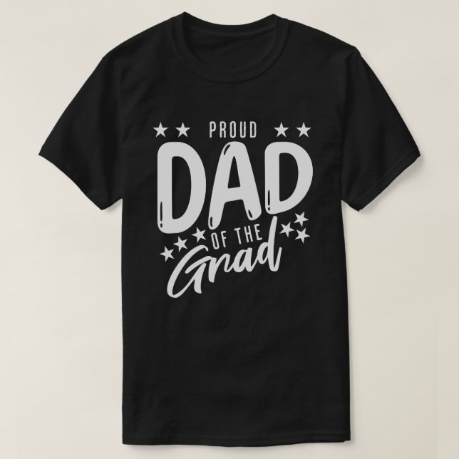 Stolzer Vater des Shirts des Großvaters für Abschl (Design vorne)