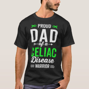 Stolzer Vater einer Celiac Disease Warrior Survivo T-Shirt