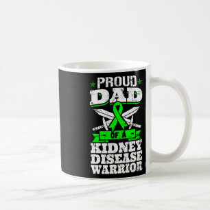 Stolzer Vater einer Nierenerkrankung Krieger CKD A Kaffeetasse