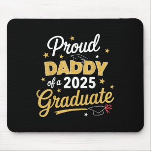 Stolzer Vater eines 2025 Absolventen Vater Abschlu Mousepad