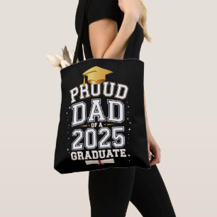Stolzer Vater eines 2025-Grad-Abschlusses Tasche