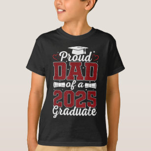 Stolzer Vater eines Absolventen der Abschlussklass T-Shirt
