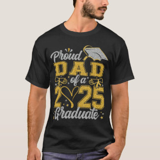 Stolzer Vater eines Absolventen der Klasse 2025 Ab T-Shirt