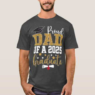 Stolzer Vater eines Absolventen der Klasse 2025 se T-Shirt