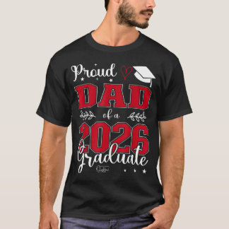 Stolzer Vater eines Absolventen der Klasse 2026 T-Shirt