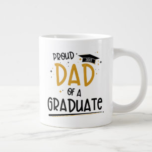 stolzer Vater eines Absolventen Jumbo-Tasse