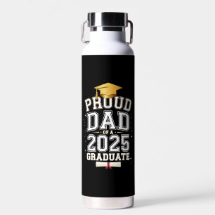 Stolzer Vater eines Absolventen von 2025 Familiena Trinkflasche