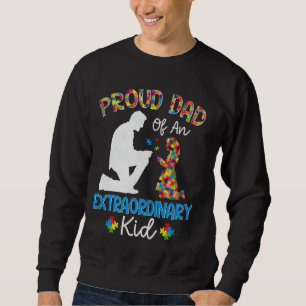 Stolzer Vater eines außergewöhnlichen Kindes Autis Sweatshirt