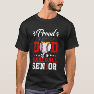 Stolzer Vater eines Baseball-Absolventen 2025 Absc T-Shirt