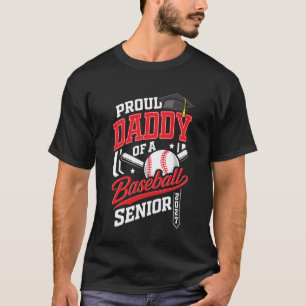 Stolzer Vater eines Baseball-Absolventen der Absch T-Shirt