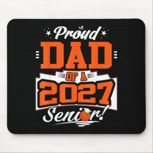 Stolzer Vater eines Basketball-Absolventen der Abs Mousepad