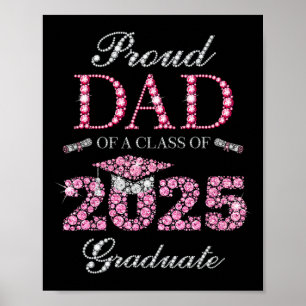 Stolzer Vater eines Cl von 2025 Graduat Poster