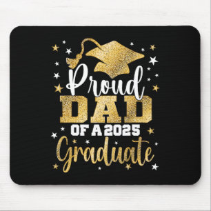 Stolzer Vater eines Cl von 2025 Graduate Senior Gr Mousepad