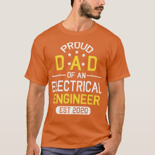 Stolzer Vater eines Elektroingenieurs nach 2020 gl T-Shirt