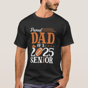 Stolzer Vater eines Football-Absolventen der Absch T-Shirt