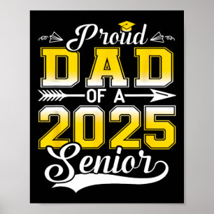 Stolzer Vater eines höheren Absolventen 2025 Poster