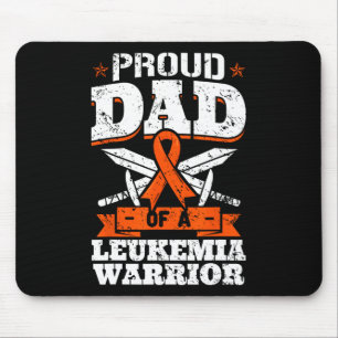 Stolzer Vater eines Leukämie Kriegers Daddy Awaren Mousepad