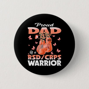 Stolzer Vater eines Rsd-Crps-Krieger-Bewusstseinsb Button