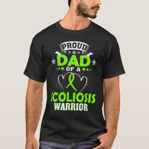 Stolzer Vater eines Scoliosekriegers T-Shirt