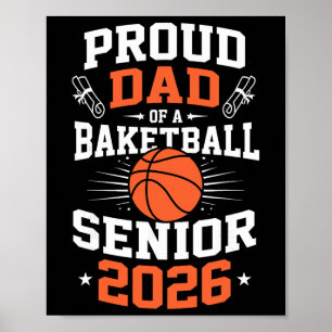 Stolzer Vater eines Sketll-Absolventen 2026 Abschl Poster