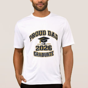 Stolzer Vater eines Universitätsabsolventen 2026 T-Shirt