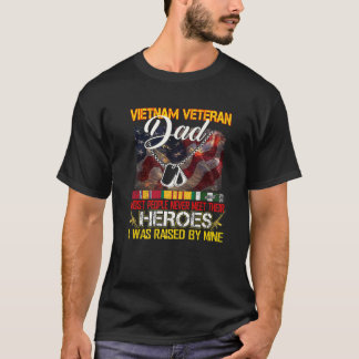 Stolzer Vater eines vietnamesischen Veteranen mein T-Shirt