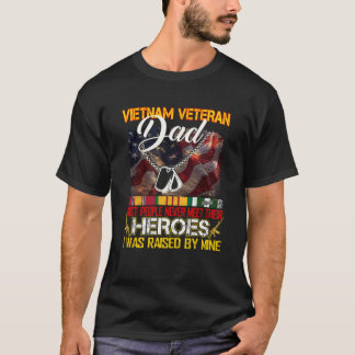 Stolzer Vater eines vietnamesischen Veteranen mein T-Shirt
