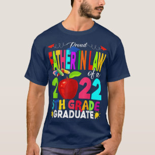 Stolzer Vater im Gesetz von einem 2022 5. Klasse V T-Shirt