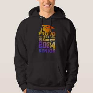 Stolzer Vater im Jura einer Senior Class von 2024  Hoodie