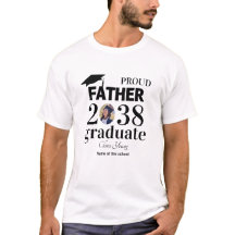 Stolzer Vater personalisierter Abschluss