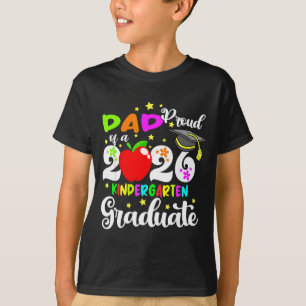 Stolzer Vater von 2026 Kindergarten-Absolventinnen T-Shirt