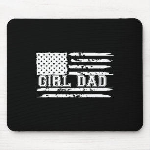 Stolzer Vater von Mädchen Vater von Mädchen für Va Mousepad