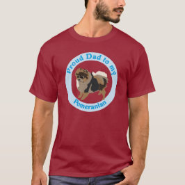 Stolzer Vater zu meinem Spitz T-Shirt