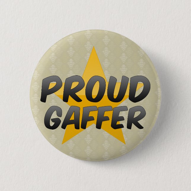 Stolzer Vorarbeiter Button (Vorderseite)