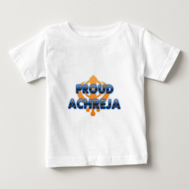 Stolzes Achreja, Achreja Stolz Baby T-shirt (Vorderseite)