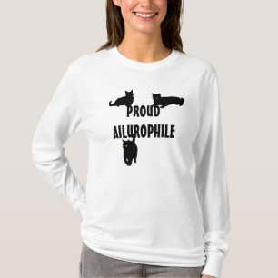 Stolzes Ailurophile (Katzen-Liebhaber) T-Shirt