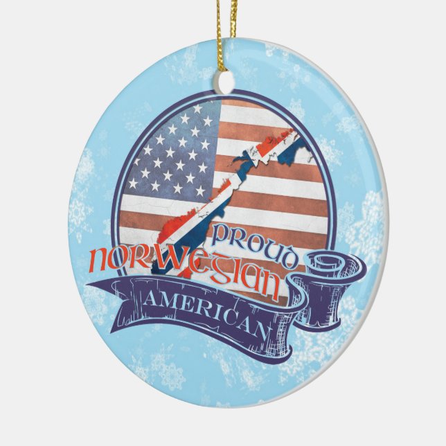 Stolzes amerikanisches Weihnachtsschmuck (Links)