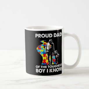 Stolzes Autismus Vater Vater und Sohn Autismus Bew Kaffeetasse