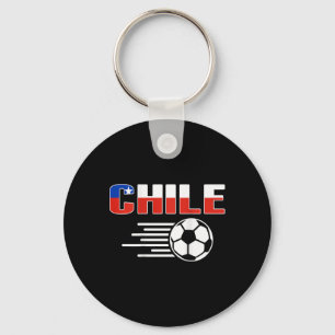 Stolzes Chile-Fußballfans-Trikot Stolz Chilenisch Schlüsselanhänger